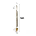 DIY Handmade Double Headed Oil Pen Multi Functional Leather Edge Dual Zpaxo pointed tip