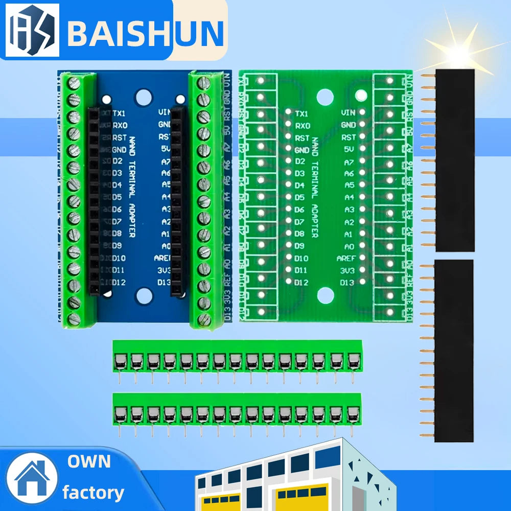 1 NANO V3 0 Controller Terminal Adapter Expansion Board IO Shield Zpaxo
