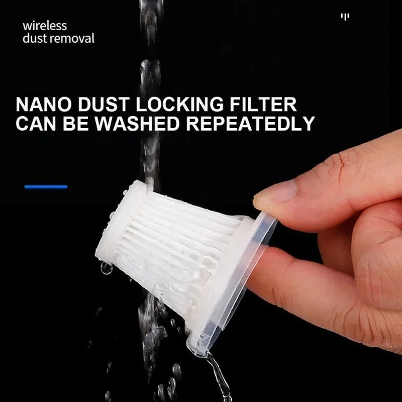 5PCS Cordless Vacuum Cleaner Hepa Filter Set Wireless Handheld Replacement Filters for Home Car Element Zpaxo