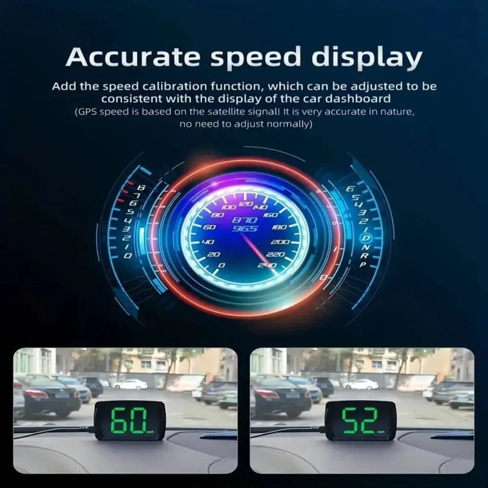 Plug&play GPS Car Digital Speedometer Universal Versatile Zpaxo