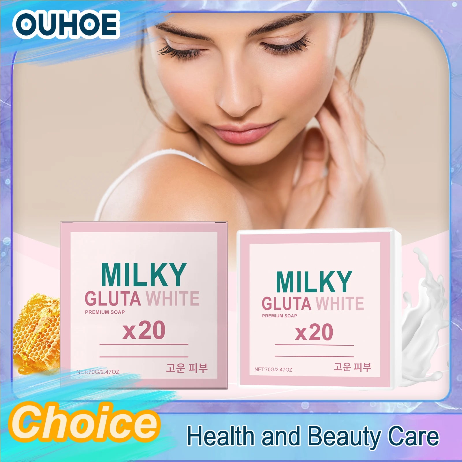 Milk Moisturizing Brightening Soap – Dark Spot & Oil Control Moisturizing Body Soap Zpaxo