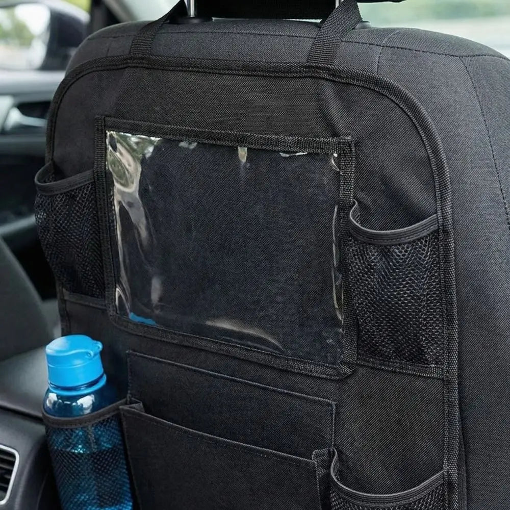 Multifunctional Backseat Car Organizer Touch Screen Tablet Holder High-Capacity Back Seat Organizers Tablet Phone Holder Zpaxo
