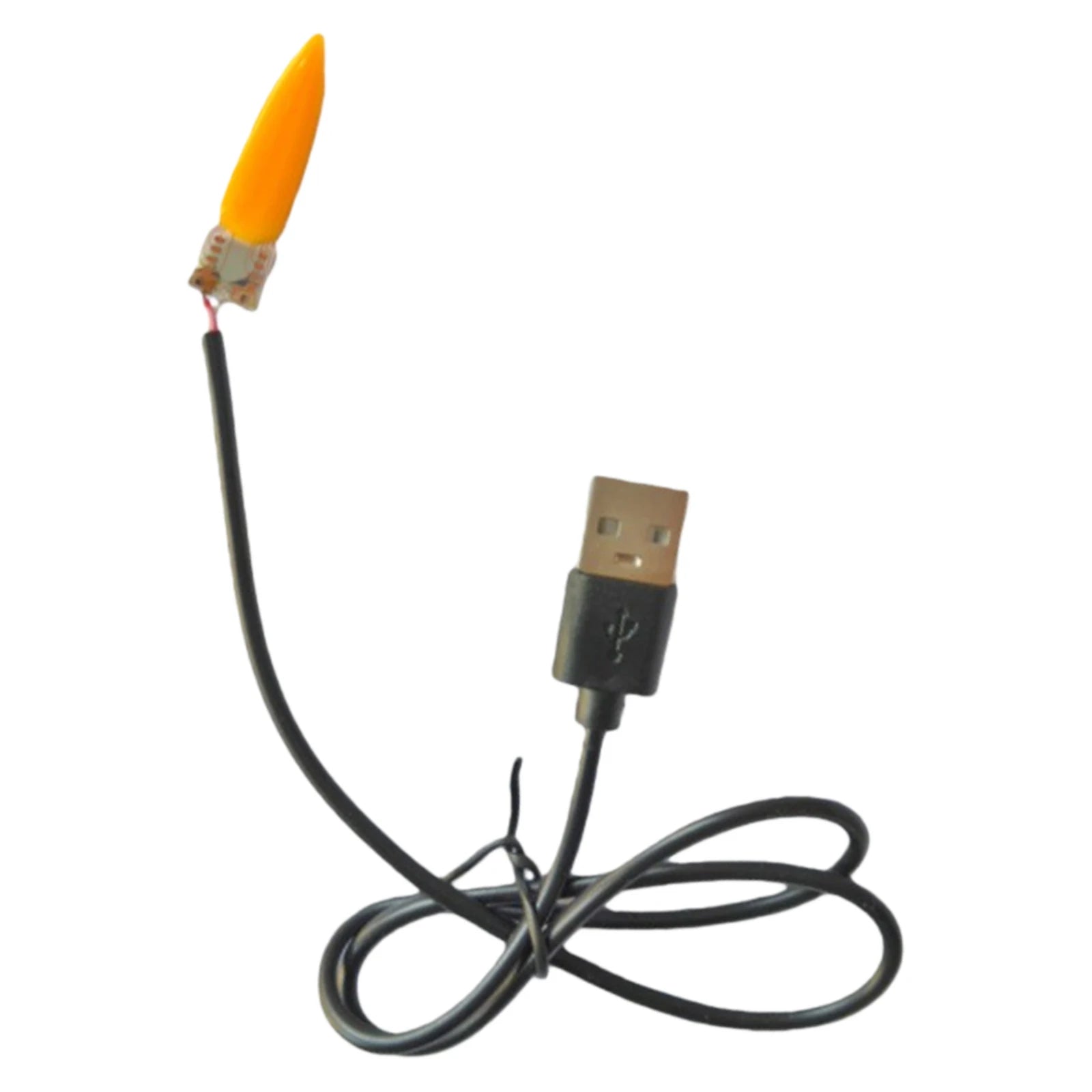 Flame Lamp Circuit Board Usb Interface LED Flicker Effect Wick