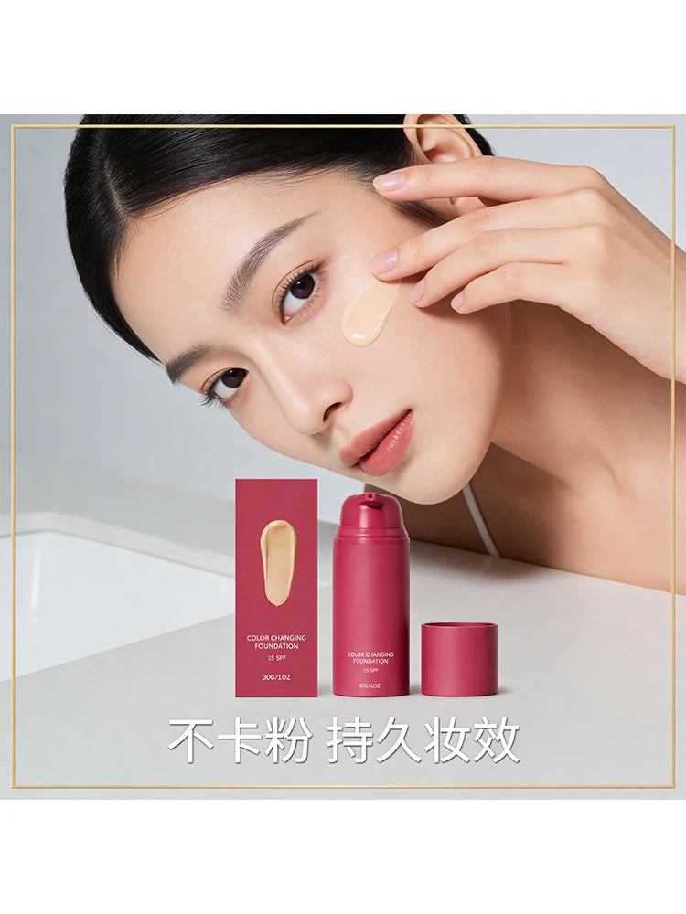 Natural Color-Correcting Foundation | Warm Tone, Long-Lasting Color-Correcting Foundation Zpaxo