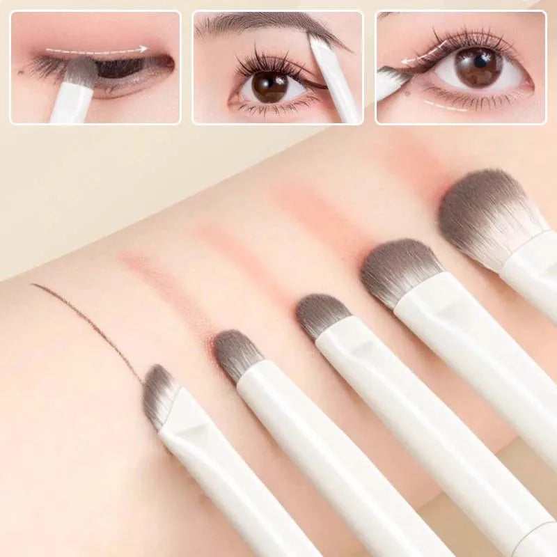 5 6 8 Makeup Brushes Professional Soft Eye Contouring Eyeshadow