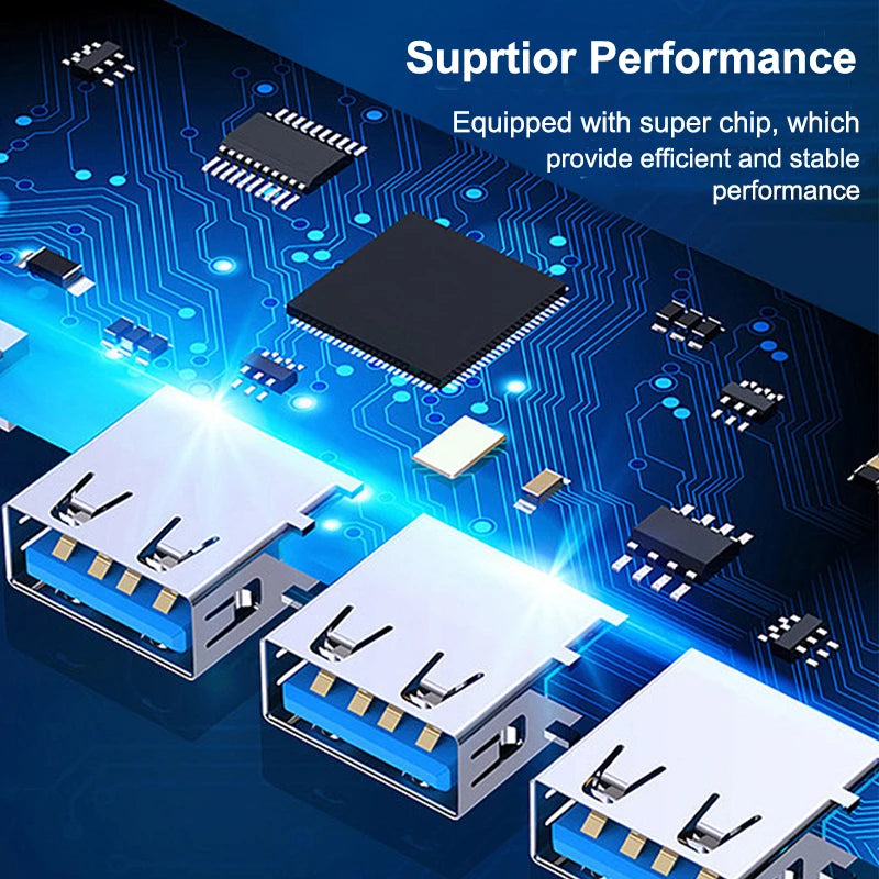 USB C HUB 3 0 1 4 Port Multi Splitter Adapter OTG Xiaomi Lenovo Zpaxo