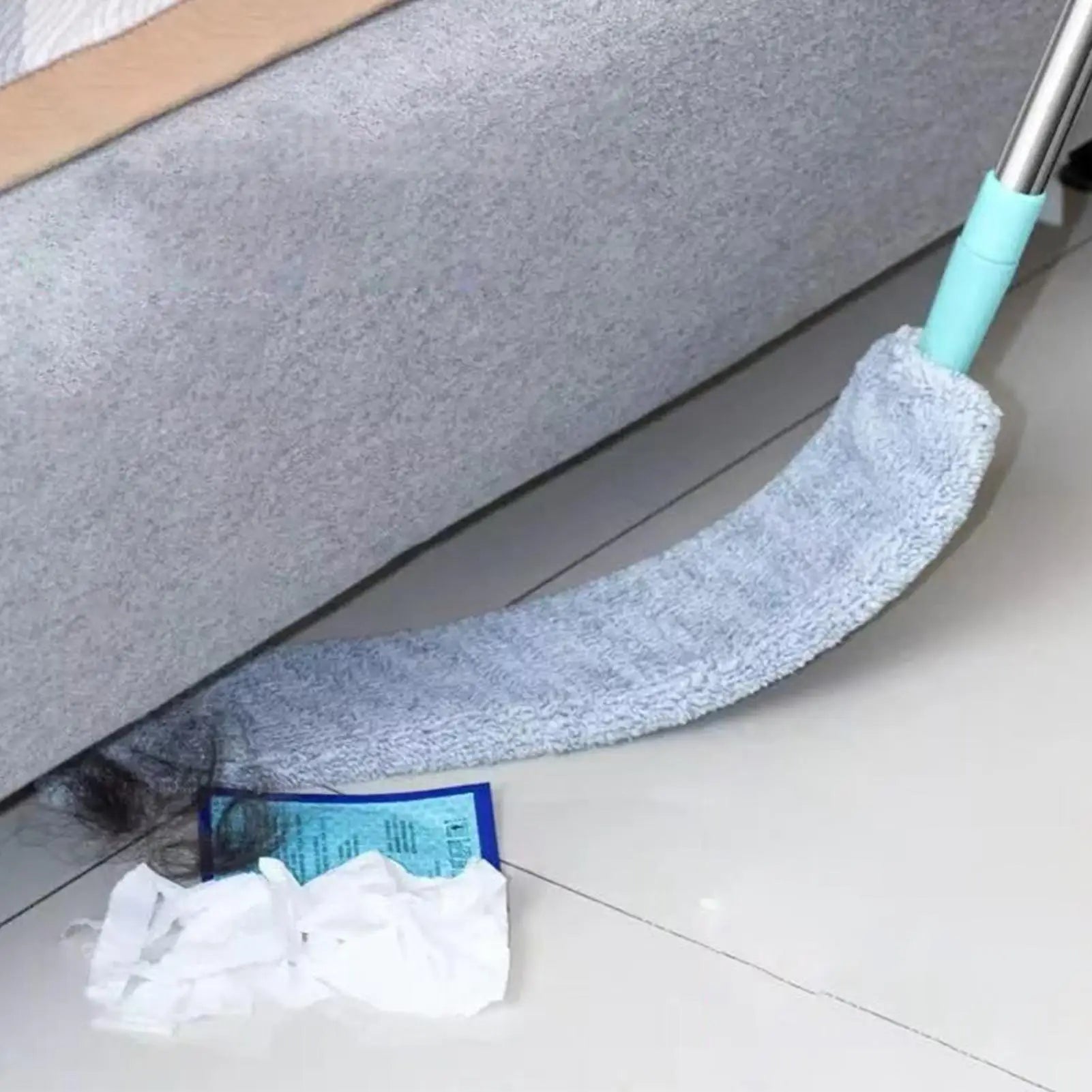 Extendable Duster Under Appliances Long Handle Dusting Wand Reusable