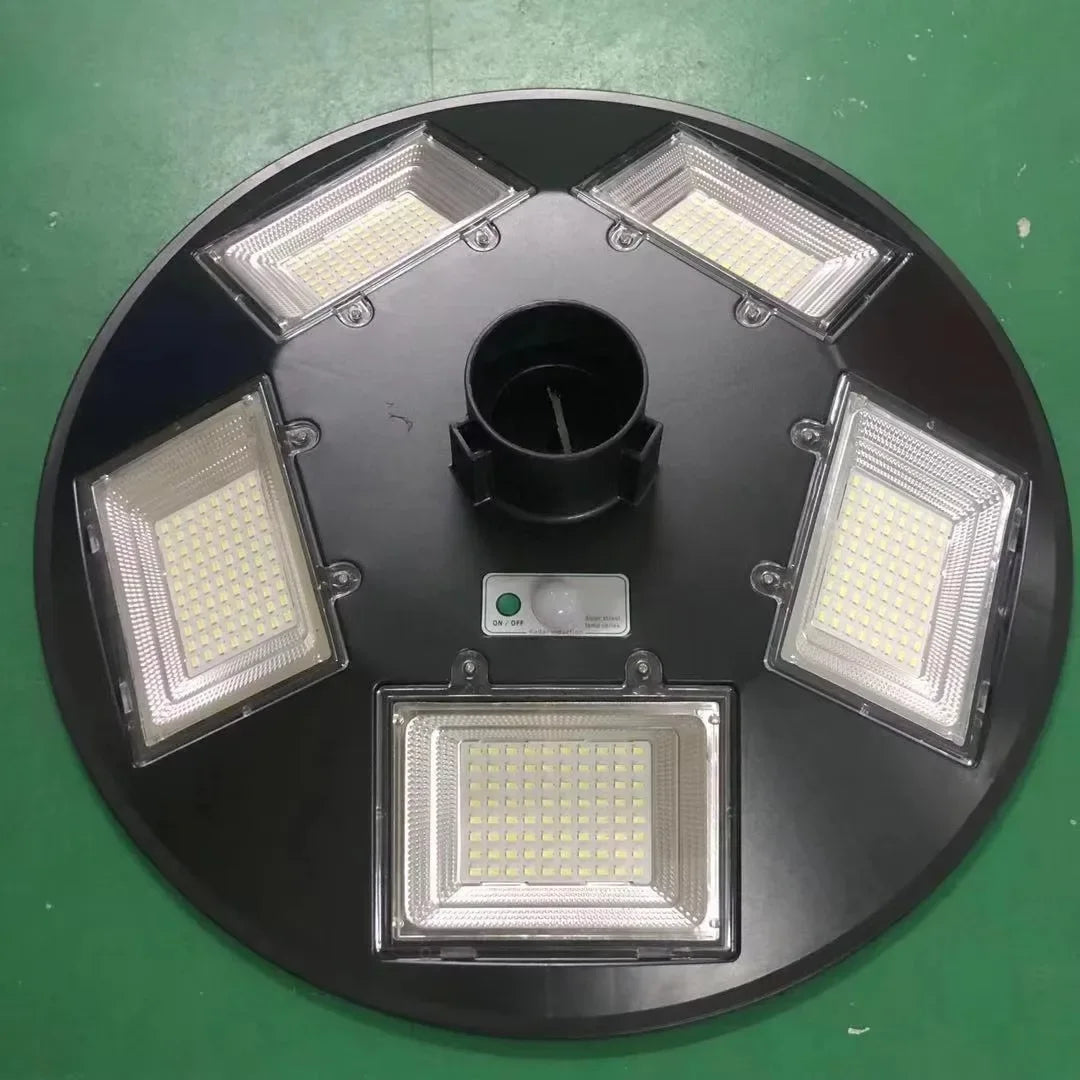 Solar Street Light 300W 400W 500W Waterproof Yard Lamp PIR Motion Sensor Garden Outdoor UFO Lighting with Remote Zpaxo 500W-400LED China Mainland