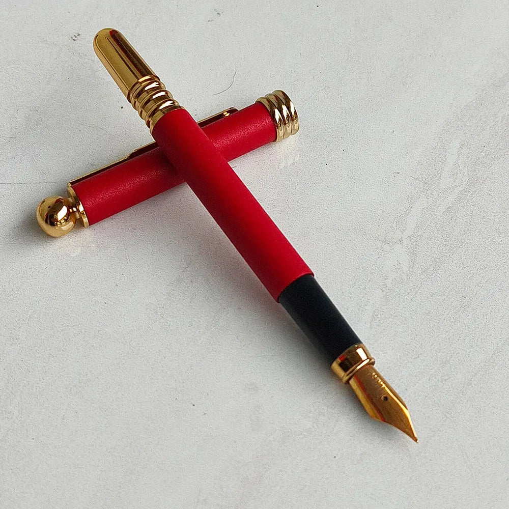 Vintage Yongsheng 536 Fountain Pen Iridium Nib 0.5mm Smooth Writing Metal Body Classic Retro Pen for Adults Calligraphy Office Zpaxo