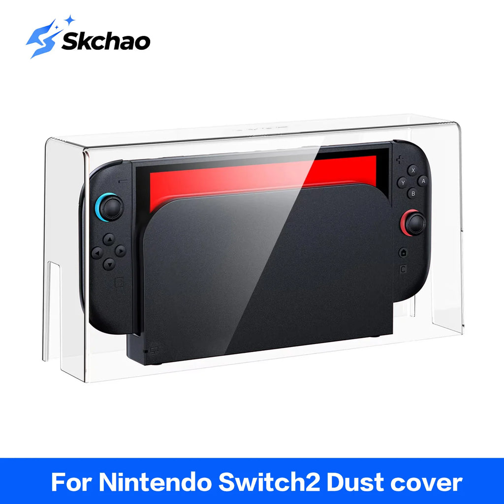 New HD Dustproof Protective Shell for Nintendo Switch 2 Moisture-proof Transparent Display Storage Case for Gaming Consoles Zpaxo