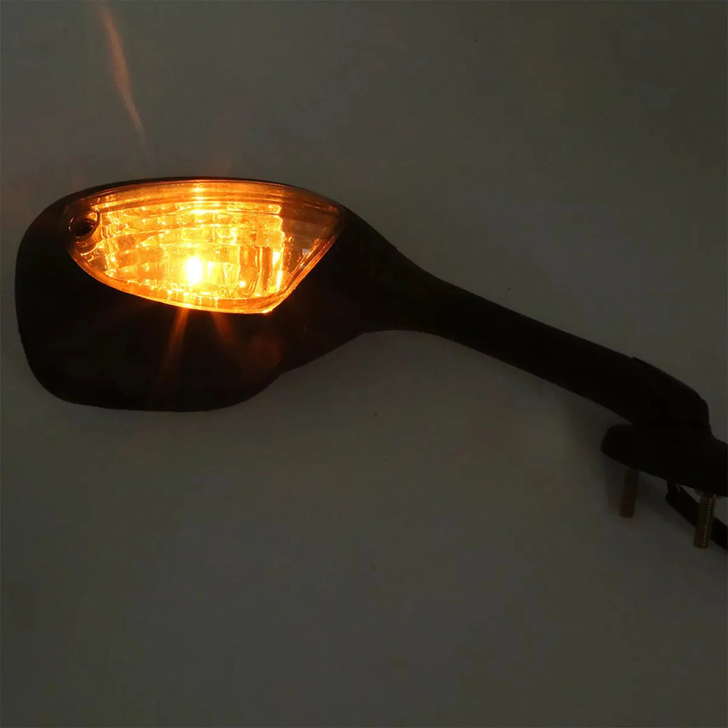 1 Pair Rearview Mirrors Bulit Turn Signal Light Replacement Parts