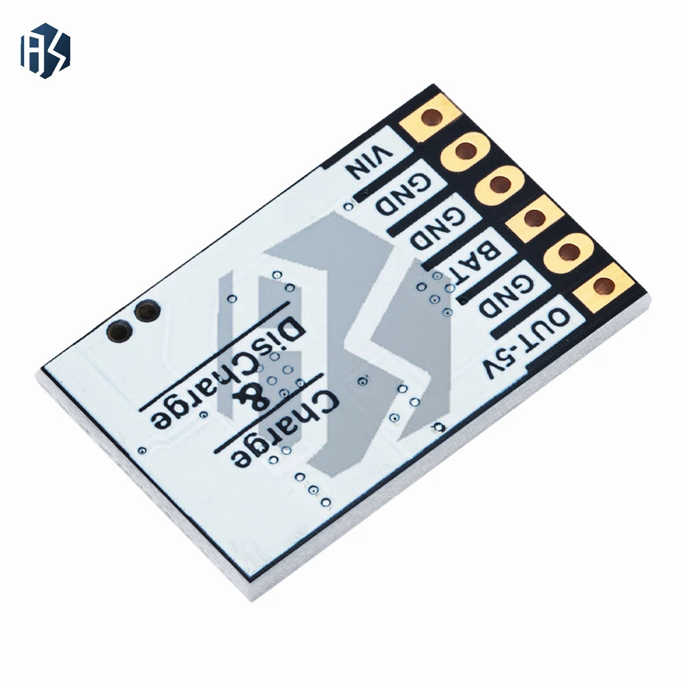 CD42 2-in-1 Battery Module - 3.7V Li-ion Charging & 5V Boost Conversion Integrated Management Zpaxo
