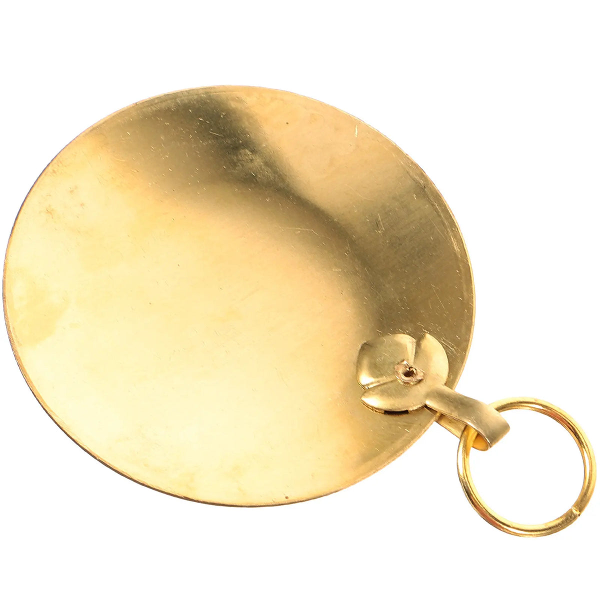 Vintage Brass Bagua Mirror Ornament Chinese Feng Shui Decoration Home Zpaxo