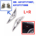 1Pair Vehicle LED Fender Side Marker Light Turn Signal Lights BMW X3