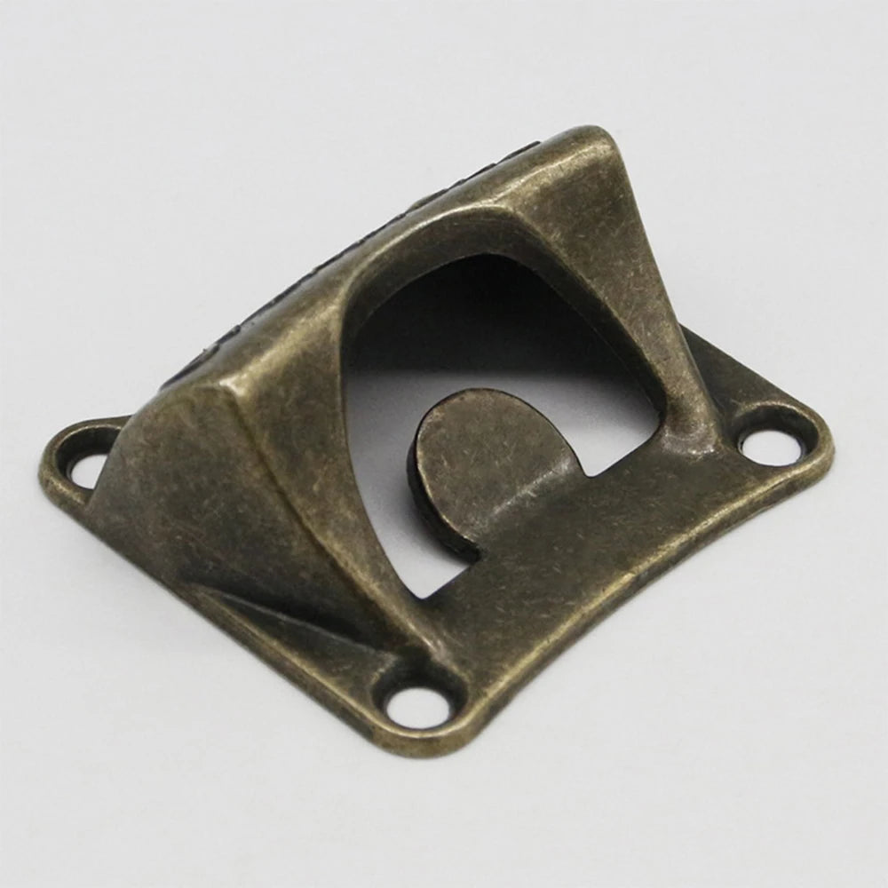 Metal Beer Bottle Opener Wall Mounted Retro Beer Bottle Opener Tools Outdoor BBQ Bar Accessories Zpaxo
