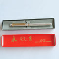 Old Vintage YongSheng 502 Fountain Pen, Fine Nib, Iridium Metal Bar, Good Writing Practice, New Zpaxo WHITE F