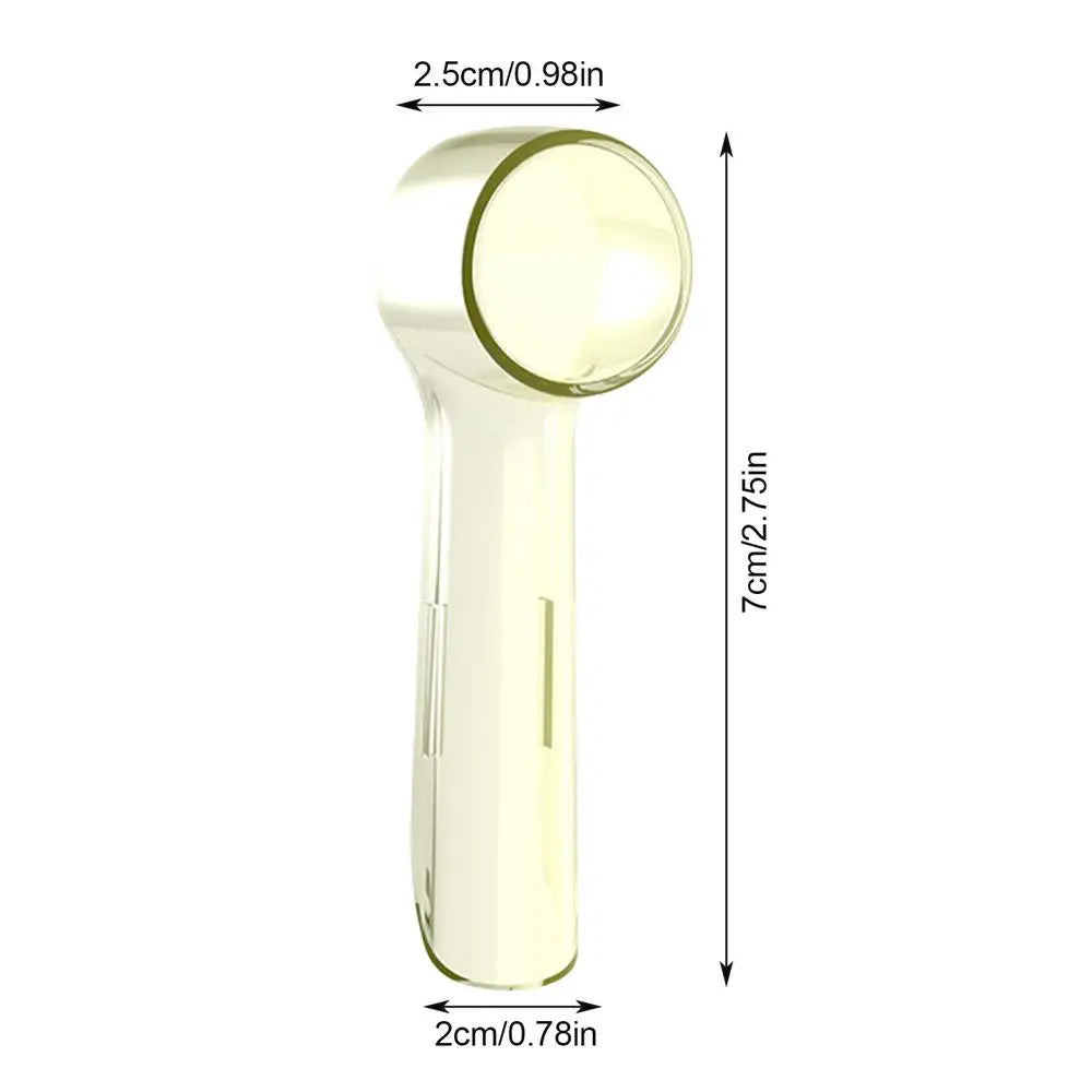 Toothbrush Dustproof Covers Caps Compatible With Braun Oral Electric Toothbrush Round Replacement Brush Heads Series Protector Zpaxo yellow
