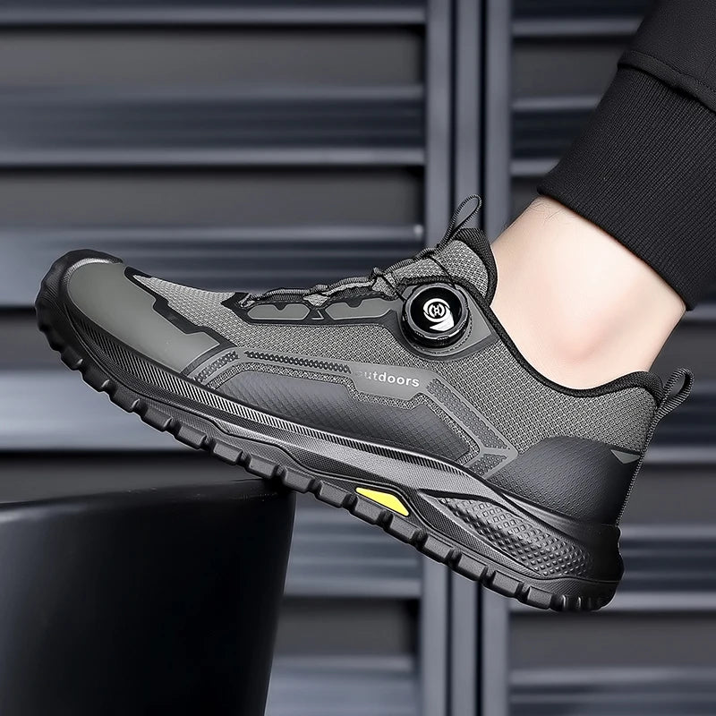 Men's Casual Sneakers Luxury Trainer Shoes Breathable Race Running