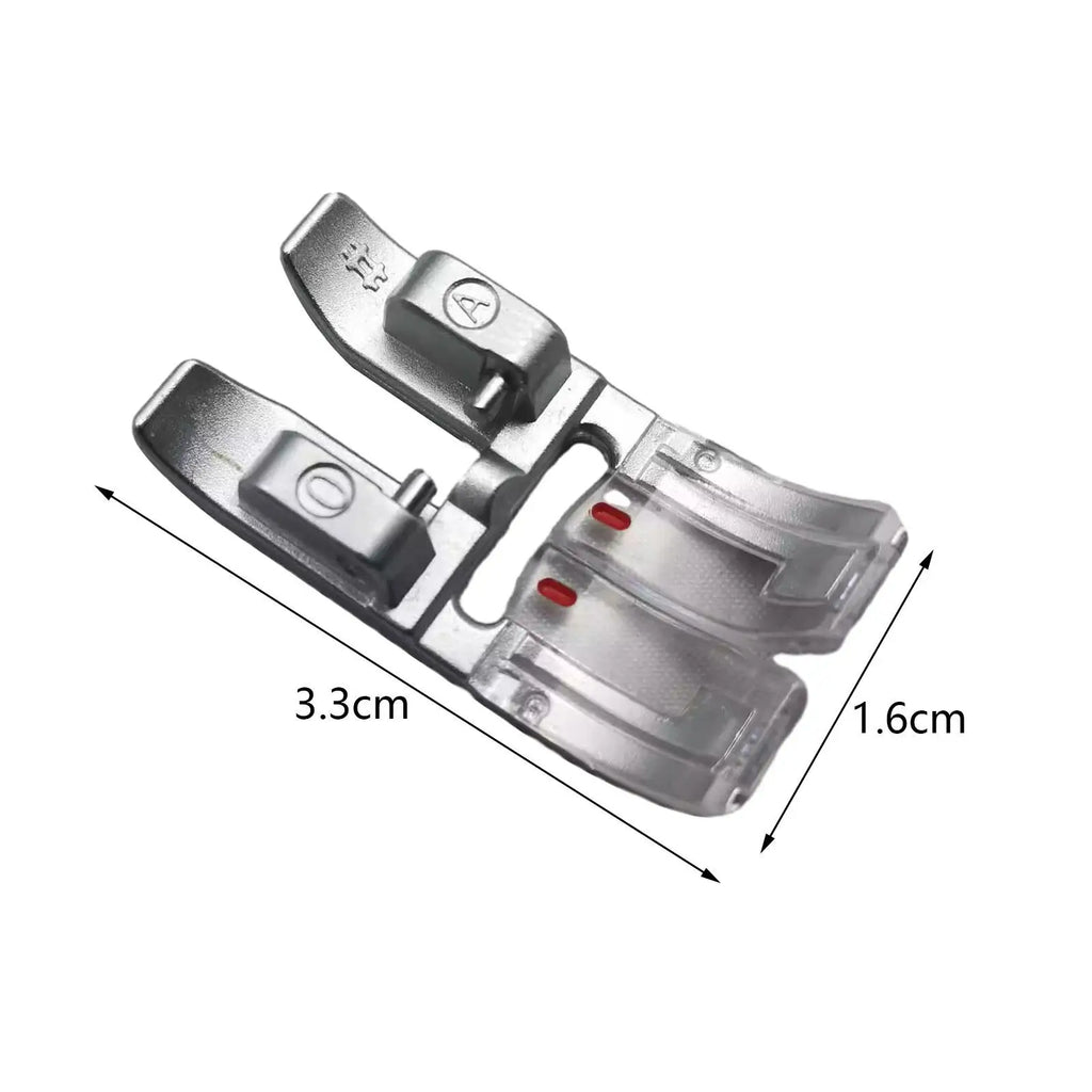 Zig Zag Presser Foot for Pfaff Snap on Sewing Straight Lines Part Edge Stitch Foot Adjustable Guide Foot Decorative Stitching Zpaxo