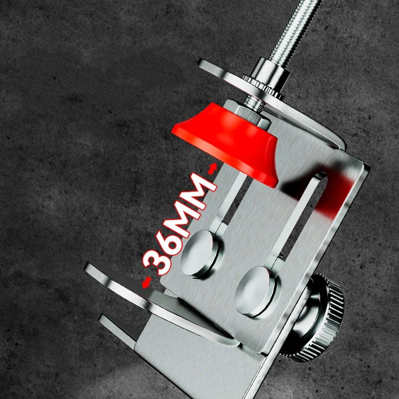 Cabinet Door Installation Tool Stainless Steel Cabinet Frame Fixture Household Portable Cabinet Door Mounting Jig Bracket Zpaxo