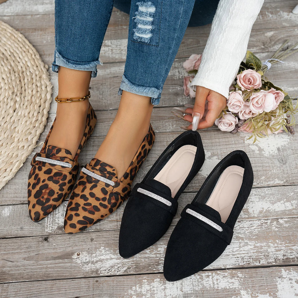 Women Flats Summer Comfortable Flat Canvas Loafers Luxury Elegant Zpaxo