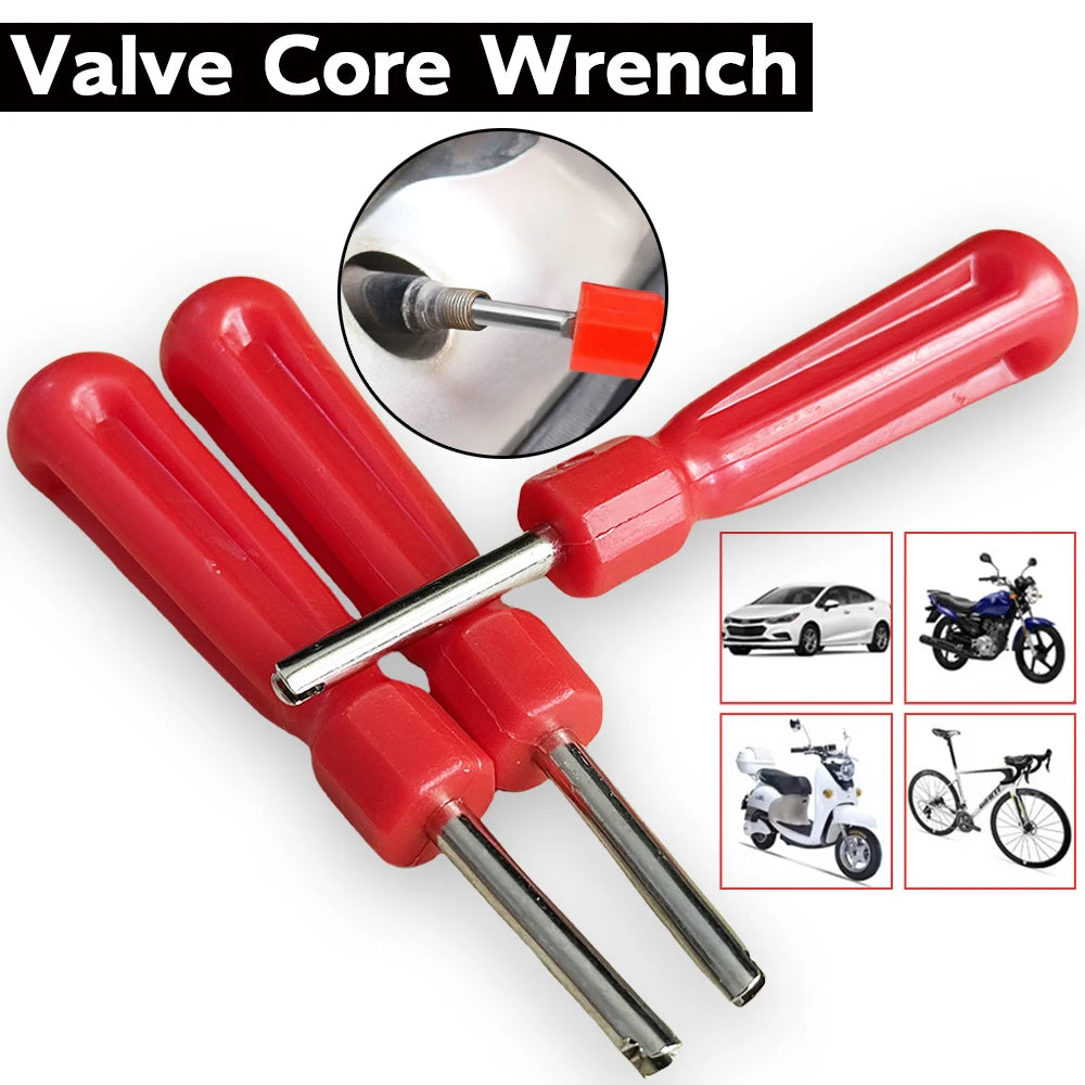 Tire Valve Core Remover & Installer Tool – Car, Bike, Motorcycle