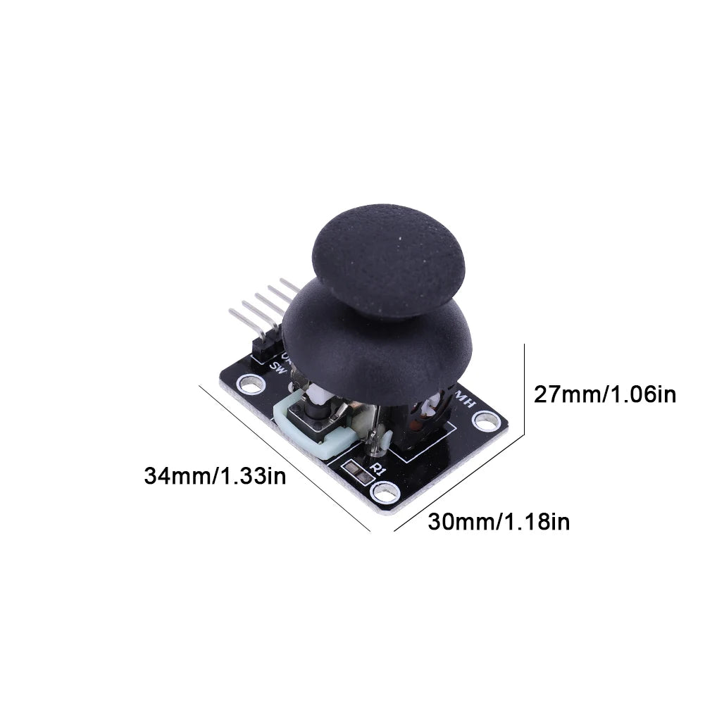 1- Arduino Dual-axis XY Joystick Module Higher PS2 Control Lever Zpaxo