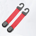 2-Pack Car Seat Webbing Hooks – Bag & Organizer Clip Hangers