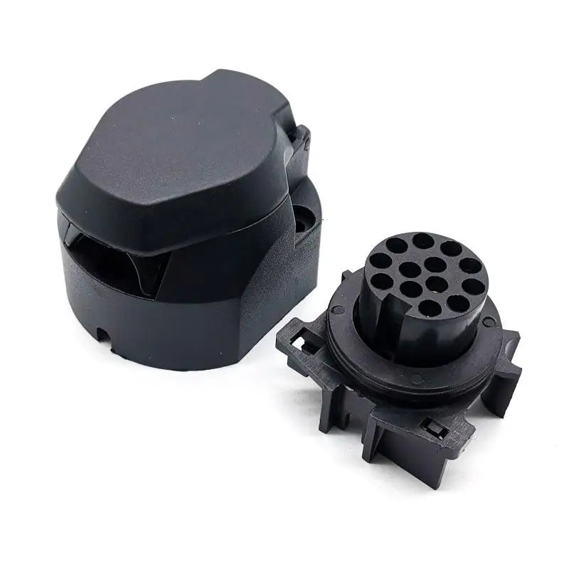 13-Pin Euro Trailer Socket Adapter | 12V Tow Bar Plug