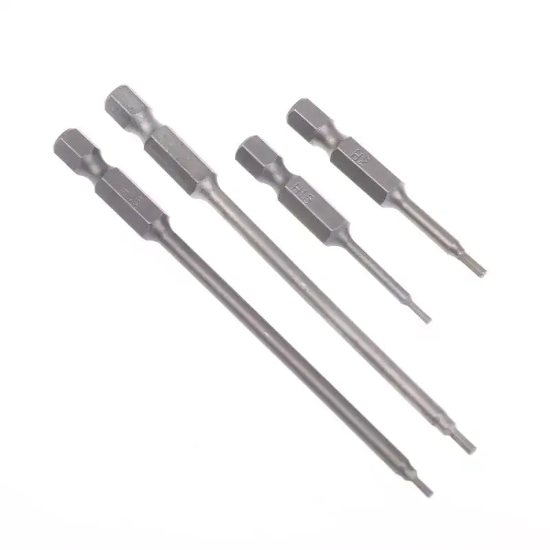 Hex Shank Magnetic Head Screw Driver 50 Screwdriver Bits H1 5-H12 Nut Zpaxo