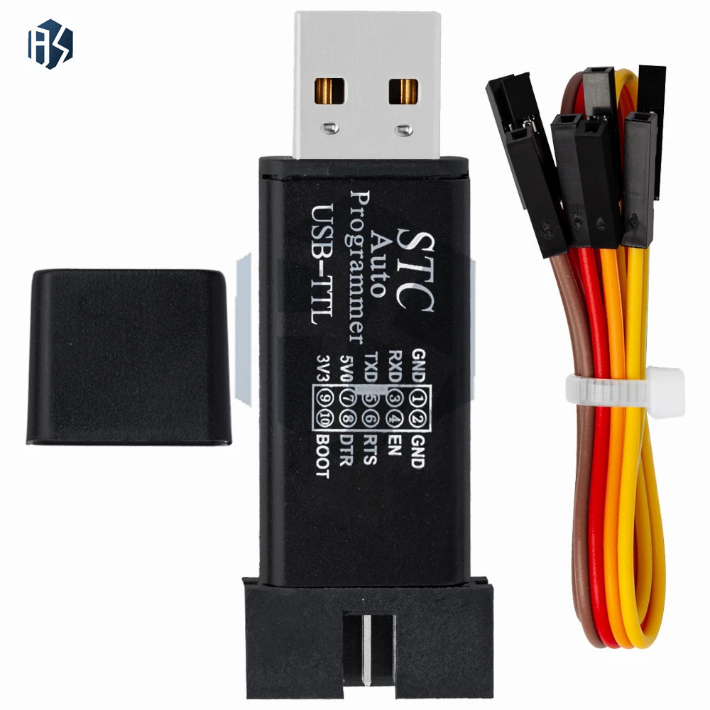 STC51 USB TTL Universal Programmer 3 3V 5V Dual Voltage Auto Zpaxo