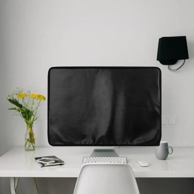 652F Fit AntiStatic Monitor Cover With Pockets Breathable Design for 24inch Screen Zpaxo