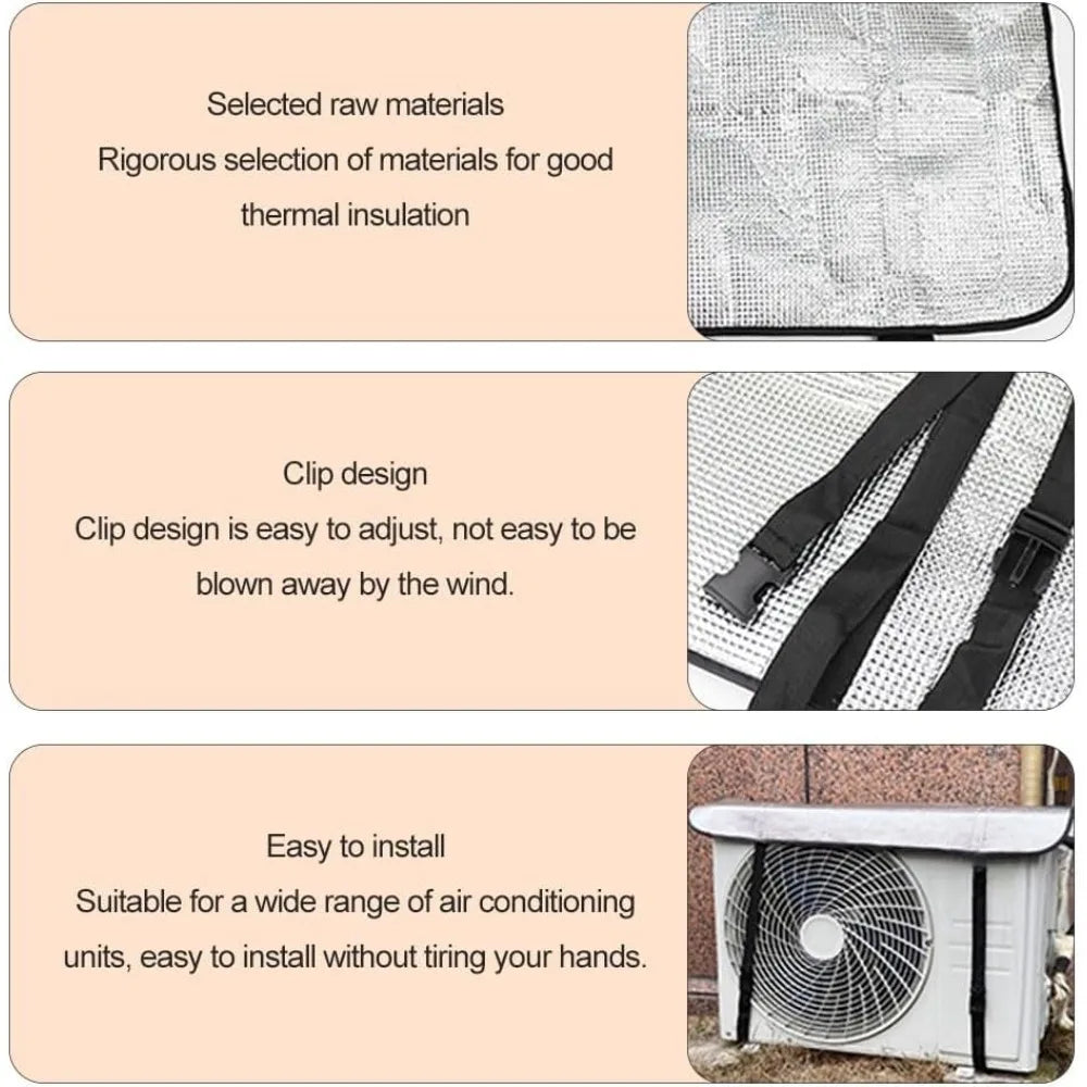 Outdoor AC Unit Cover – All-Weather UV & Rain Protection