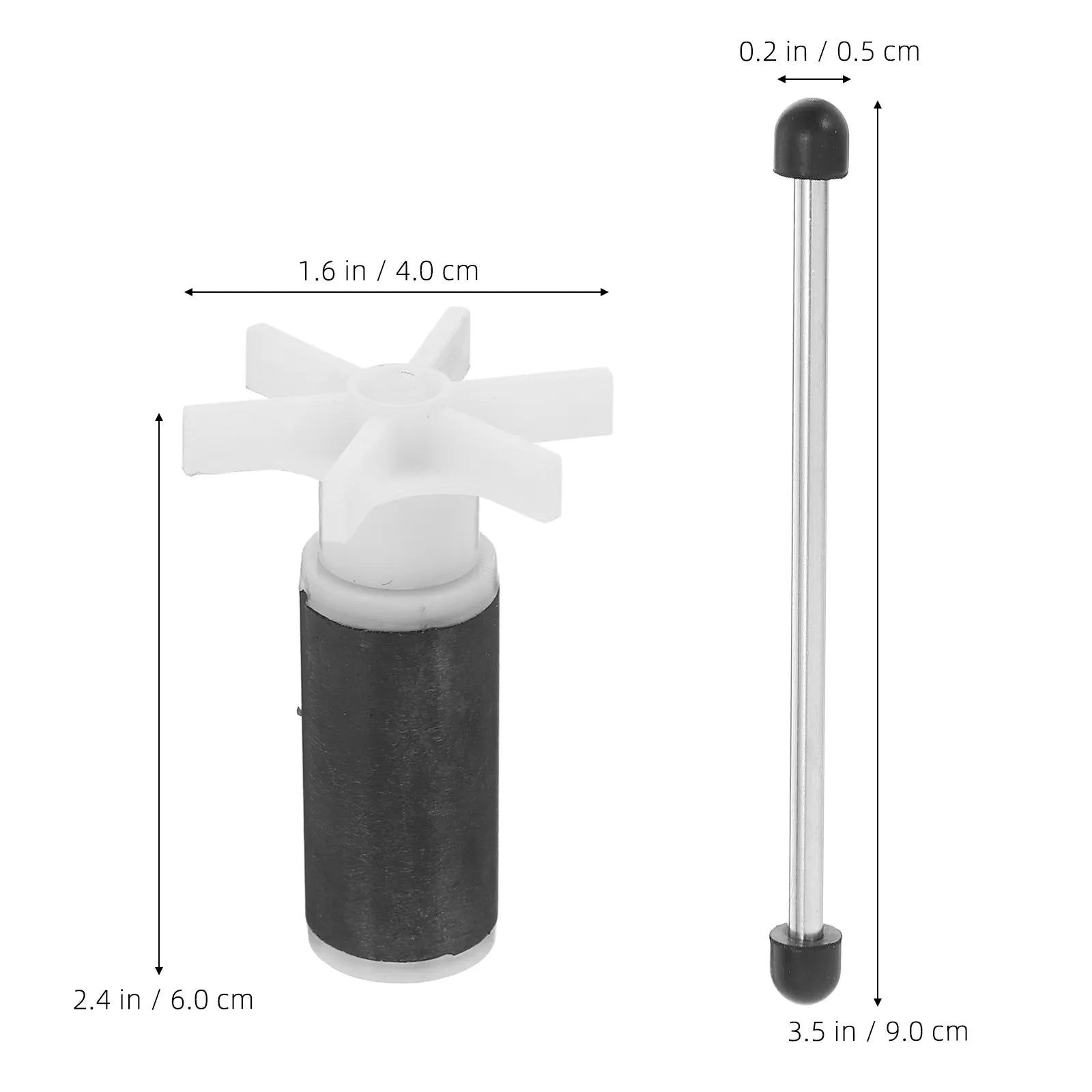 Replacement Submersible Pump Impeller Rotor Water Aquarium Tank Pool
