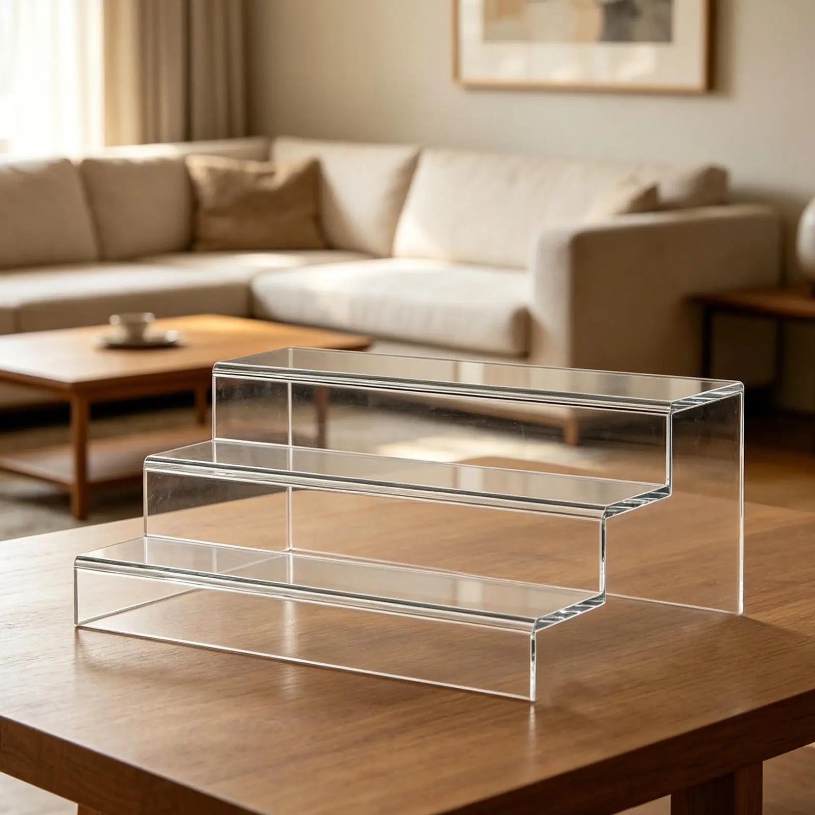 Can Organizer Pantry 3-Tier Acrylic Expandable Space Saving