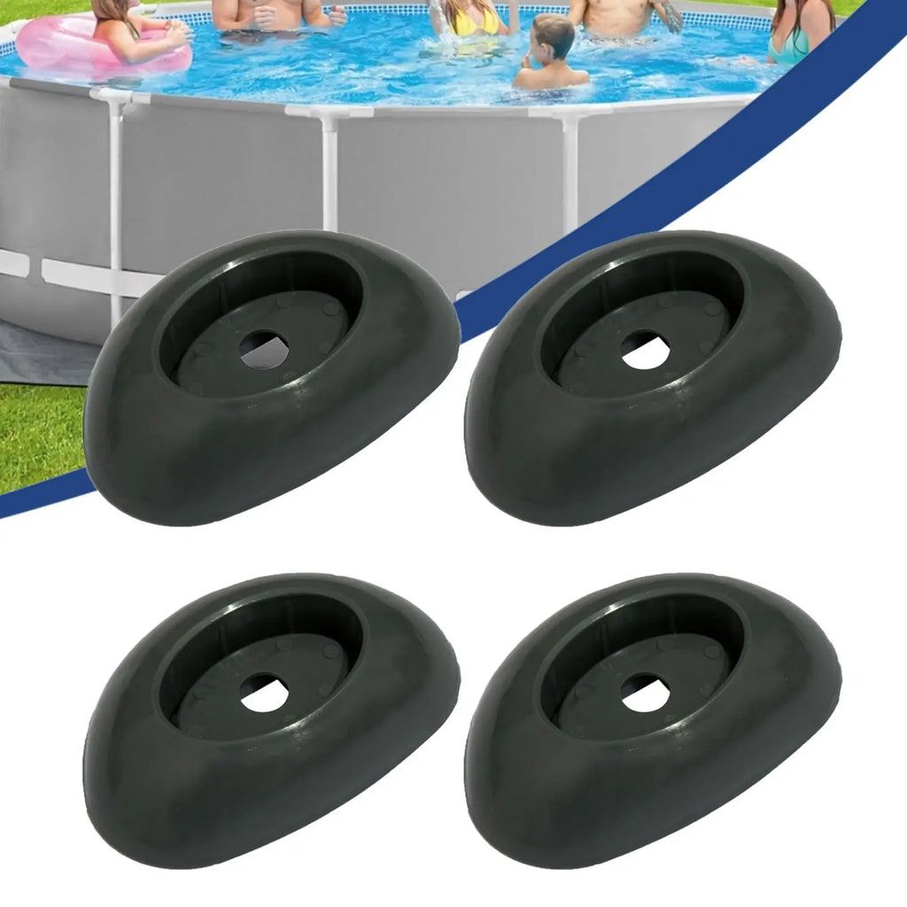 End Cap Leg Footings Coleman Steel Pools Designed Brown Models