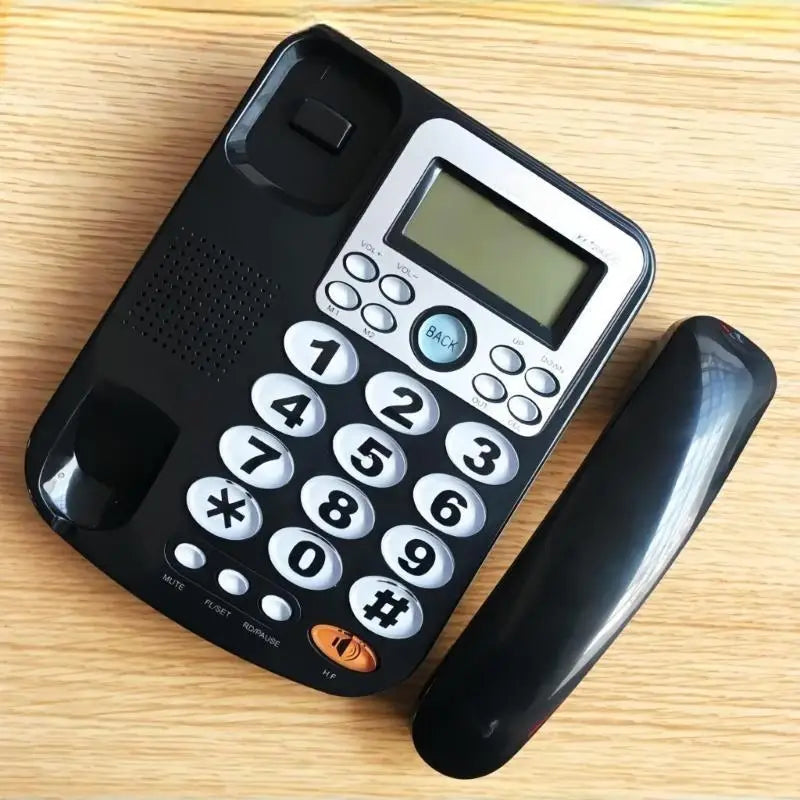 652F Home Landline Fixed Telephone Desk Phone Caller Identification Zpaxo