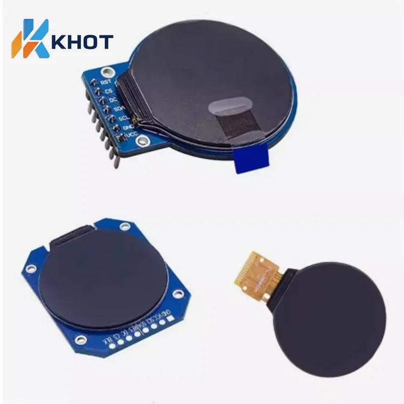 1 28-inch Round Screen TFT Module 240x240 High-definition IPS Full Zpaxo
