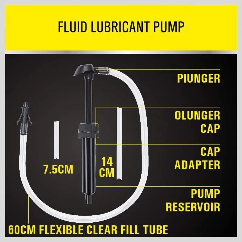 Manual Hand Siphon Pump – Fuel, Oil & Liquid Transfer