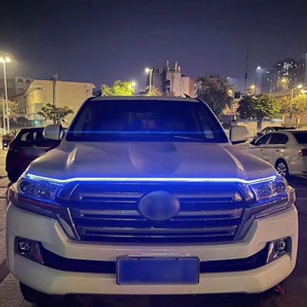 Waterproof Dynamic Meteor Car Hood Lights Strip 12V Cuttable LED Zpaxo