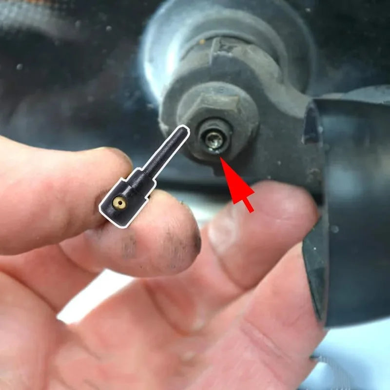Rear Wiper Washer Jet Nozzle Cap | VW Golf Tiguan Caddy Skoda