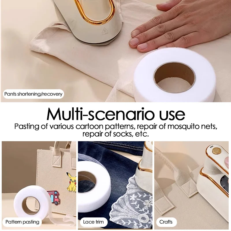 64m Double Sided Melt Interlining DIY Garment Adhesive Iron-on