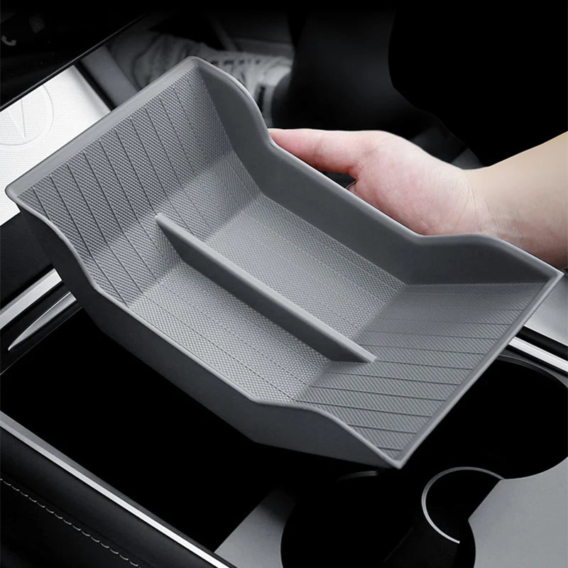 Tesla Model Y & 3 Center Console Armrest Organizer Tray