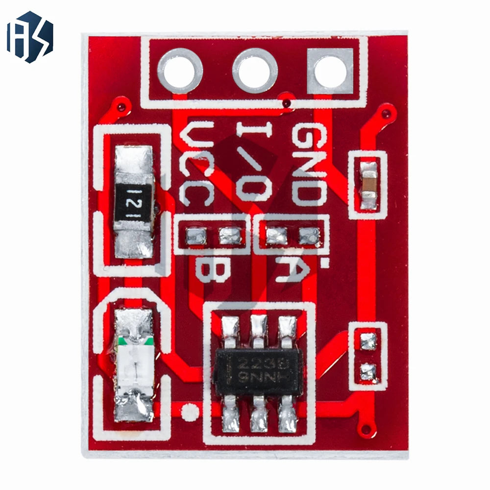 TTP223 Capacitive Touch Sensor Module Single Channel Self-locking Zpaxo