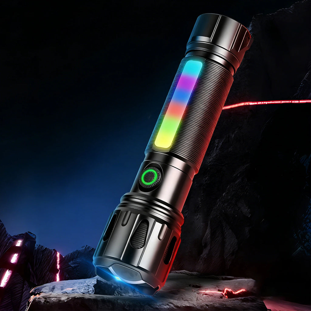 RGB Magnetic Pocket Light Multi-purpose Aluminum Alloy Bright