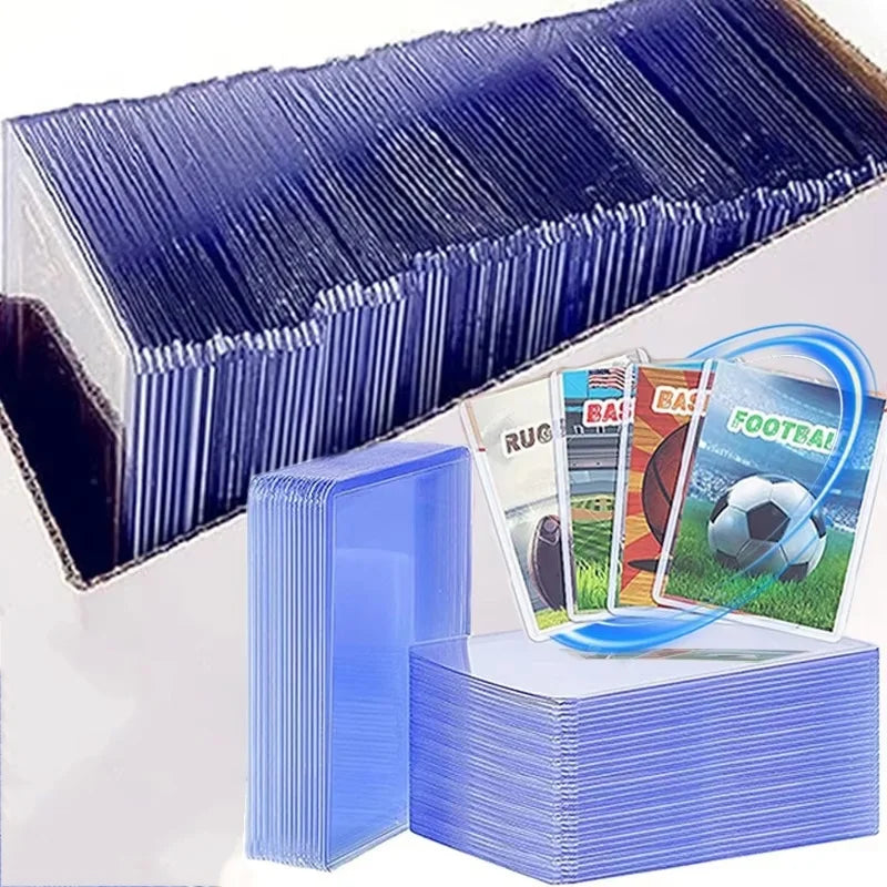 1- 35PT Trading Card Holder Transparent Protective Hard Plastic
