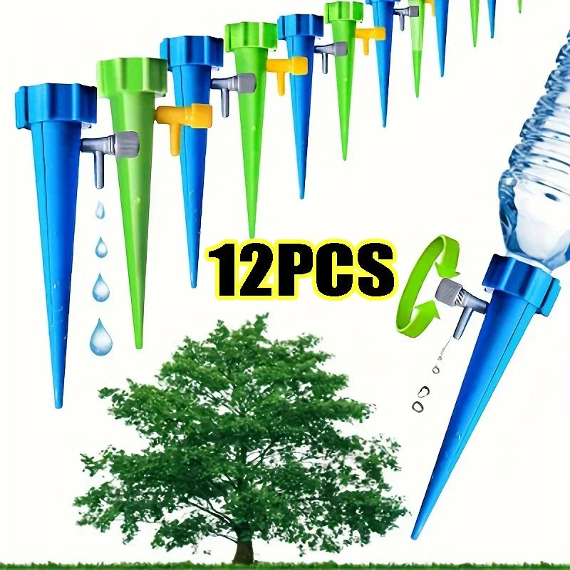 Automatic Drip Irrigation System Self Watering Adjustable for Flower Plants Greenhouse Garden Auto Water Dripper Device Zpaxo