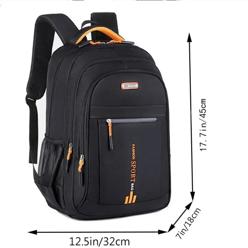 Durable Large Capacity Business Laptop Backpack Travel Hiking School