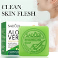 SADOER Aloe Vera Facial Soap – Moisturizing Oil Control Cleanser Facial Cleansing Soap Zpaxo Default Title