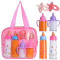 Large Doll Baby Bottle 6 Magic Feeding Suitable Milk&juice Bottles